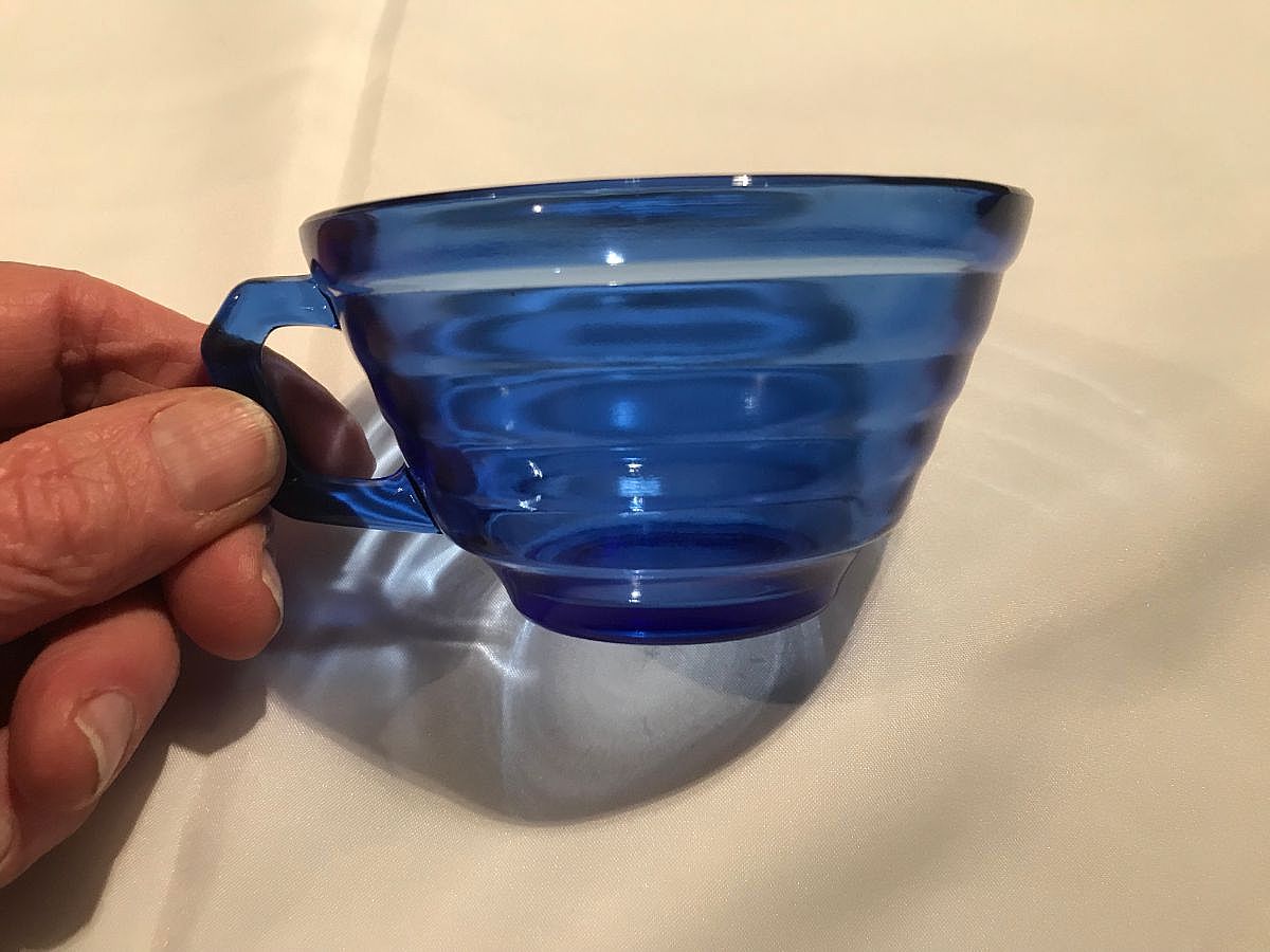 The pieces are sought after for their rich, transparent color and classic design. 