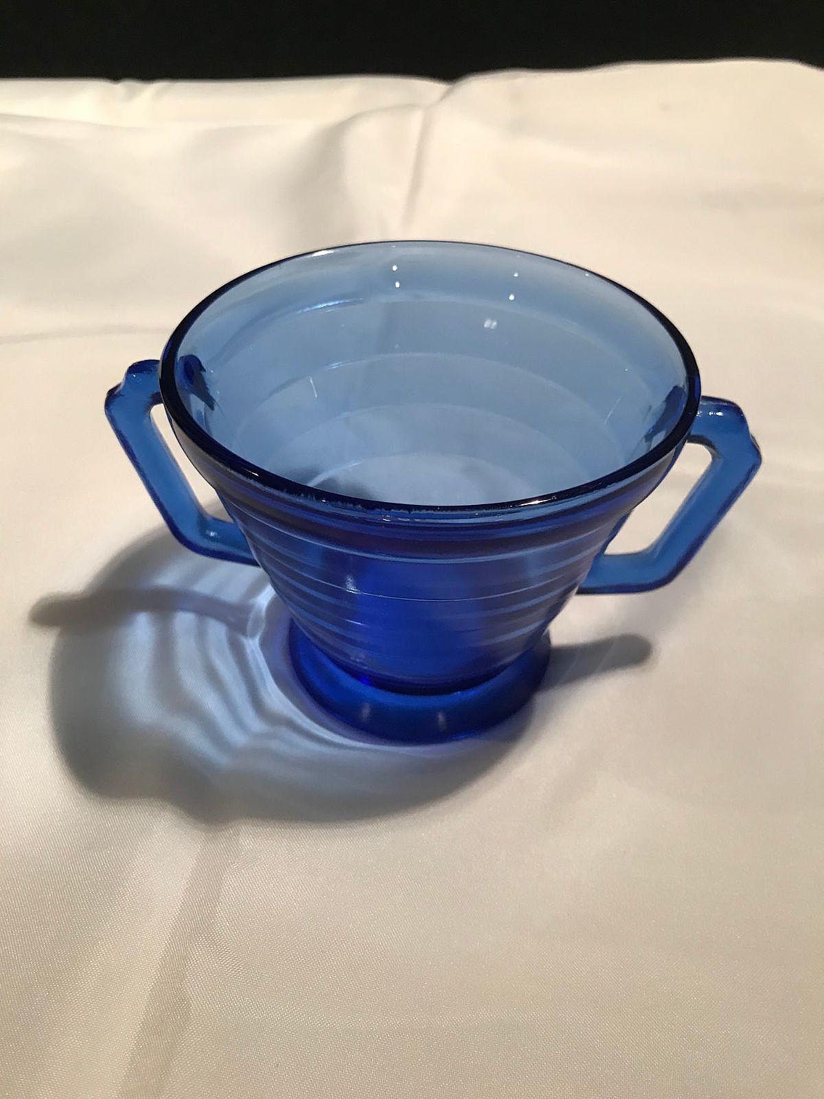 The pieces are sought after for their rich, transparent color and classic design. 