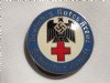 Blue German Red Cross Sisterhood Round Badge - circa 1935 - from DustyMillerAntiques