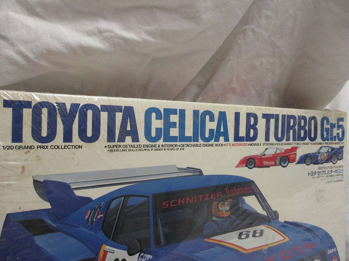 Tamiya Toyota Celica LB Turbo Gr.5 Racing Car Model Kit Scale 1:20