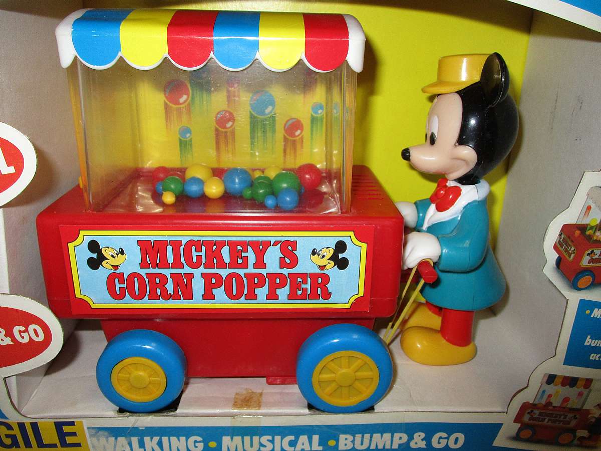 Mickey's corn deals popper toy