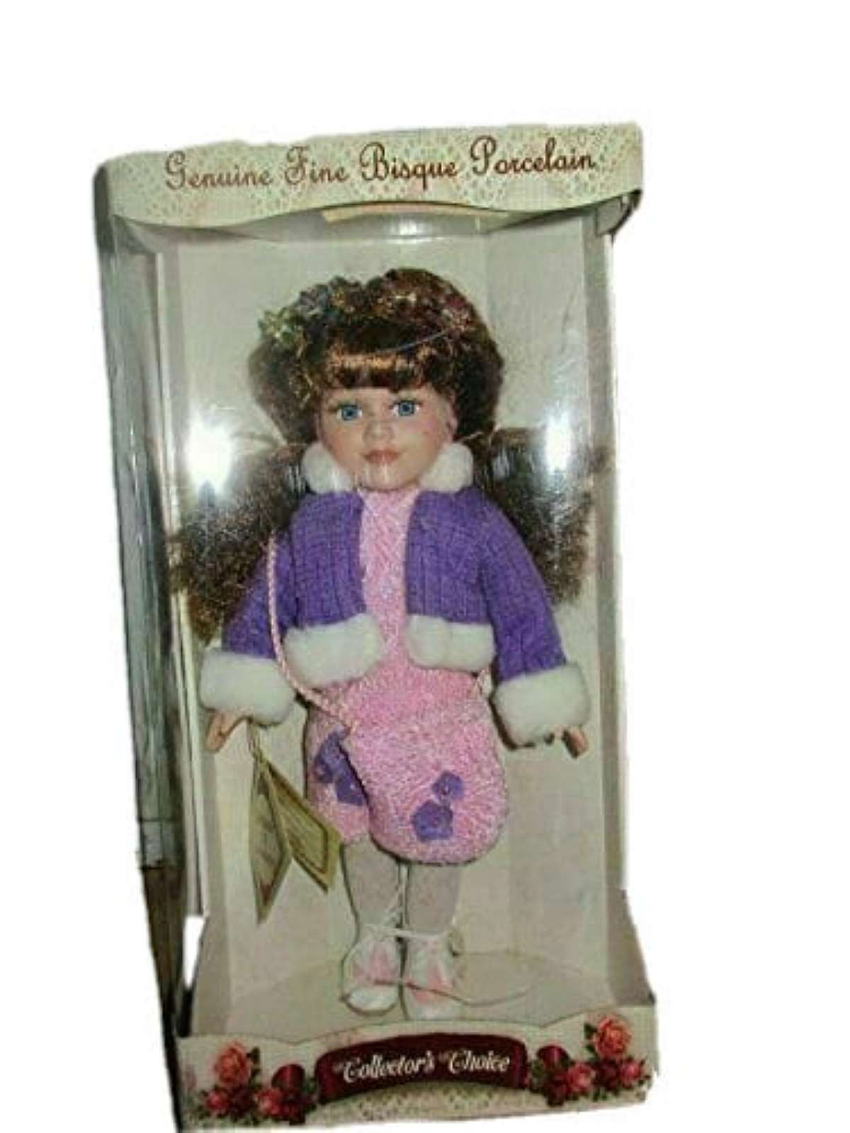 Genuine fine bisque porcelain best sale doll collectors choice limited edition