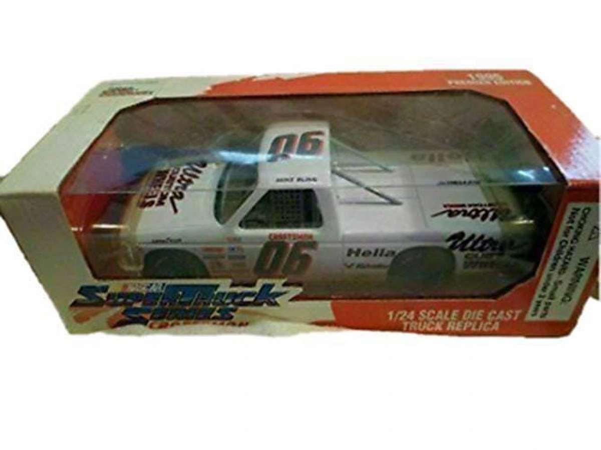 New in original factory box.The product is a 1995 Nascar Supertruck Series diecast racing car in 1/24 scale featuring driver Mike Bliss. This collectible item is part of the Nascar organization's series and is officially licensed by Craftsman, making it a