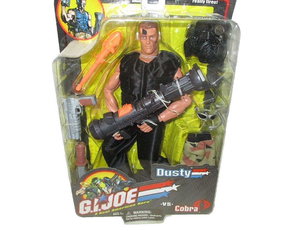 New and factory sealed.The product is a vintage comic book featuring G.I. Joe Dusty in a battle against Cobra from the popular G.I. Joe series. Published by Marvel, this collectible piece is part of the US Comics tradition and showcases the iconic GI Joe
