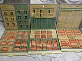 Vintage Trubyte New Hue3 Tray Case Dentist Mold .....Overall this display case and trays with teeth molds are all in very good condition and no teeth are missing.Sample GuidesHere we have a vintage Trubyte New Hue teeth display kit with every chopper y