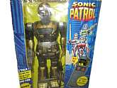 Vintage very rare sonic talk and walk robot. Walking action. Raising & lowering arm. Light up visor. Firing weapon with sound and light. Remote control. This robot was tested and still works but no guarantee how long it will work because of age.Good c