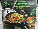 Electric Wok. New Old Stock. New in factory package or box or factory sealed.