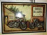 Wall Picture Indian motorcycle scene. Made of all real wood.This item will look used. This item is posted and managed courtesy of Bonanza