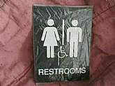 Business Men & Women handicap restroom sign.Factory sealed. Last oneNEW OLD STOCKAdditional Details------------------------------Package quantity: 1 This item is posted and managed courtesy of Bonanzabinding: Office Prod