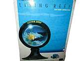 Living reef swims a bright little fish.The item inside the factory box is new and factory sealed. The factory box is in poor condition.In factory box but box is in poor condition.The item inside the box is in new condition and factory sealed.Batteries n