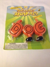 Magnet spelling animals - dog