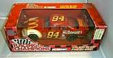Mcdonalds die cast vehicleIn factory box never used. Black stock car #94 McDonald'sThis item is posted and managed courtesy of BonanzaBrand: UknownASIN: B00IGHR8SGbinding: Toyformat: ToyBrand: UknownASIN: B00IGHR8SGbinding: Toyformat: T