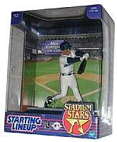 1999 Hasbro / Kenner MLB Starting Lineup Stadium Stars - Alex Rodriguez