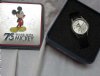 75 Years With Mickey Children Wrist Watch With Leather Band