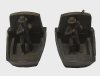 Vintage 1930's Mid-Century Sea Fisherman Solid Brass Bookends - Set of 2