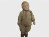 1900's Carnival & Novelty Boy Doll With Composition Head And Hay Filled Body