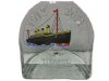 Titanic Ship 1912-2012 Solid Glass Bookend with a Piece of Coal Inside The Glass