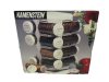 Kamenstein Plastic16 Glass Jar Revolving Spice Rack