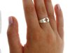 New Cross Polished Ring Real Solid 925 Sterling Silver
