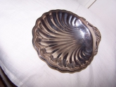 Silver plated candy dish