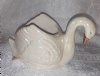 Swan Planter Vase Small Iridescent USA
