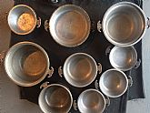 9 Vintage Guardian Service cooking pots/pans