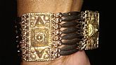 This is a stering silver art deco period bracelet