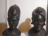 Antique Africian heads