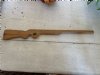 Vintage Toy Wooden Rifle Gun