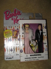 Nineties Barbie & Ken Key Chain Set