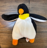 TY Beanie Babies. Waddle. Retired. Penguin. Approx.  7" tall. GUC