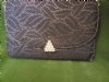 Tiny Elegant vintage clutch with rhinestone clasp