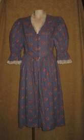 Vintage Seventies Floral Dress