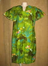 Sixties Hawaiian Shift Dress by Alice