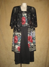 Seventies Dress J C Penny Floral w/Jacket
