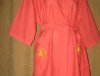 Vintage 70s Womens Oriental Embroidered Robe