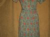 Vintage 50s Fit and Flare Handmade Dress 