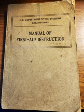 1934 First Aid Instruction
