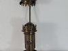 Antique Railroad Train Oil Lantern Wall Sconce Candle Lamp Light Fixture  Brass Great Western Railway England GWR
