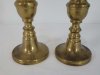 Vintage Brass Candleholders Taper Candles Stick Holders Metal Antique Table Decor