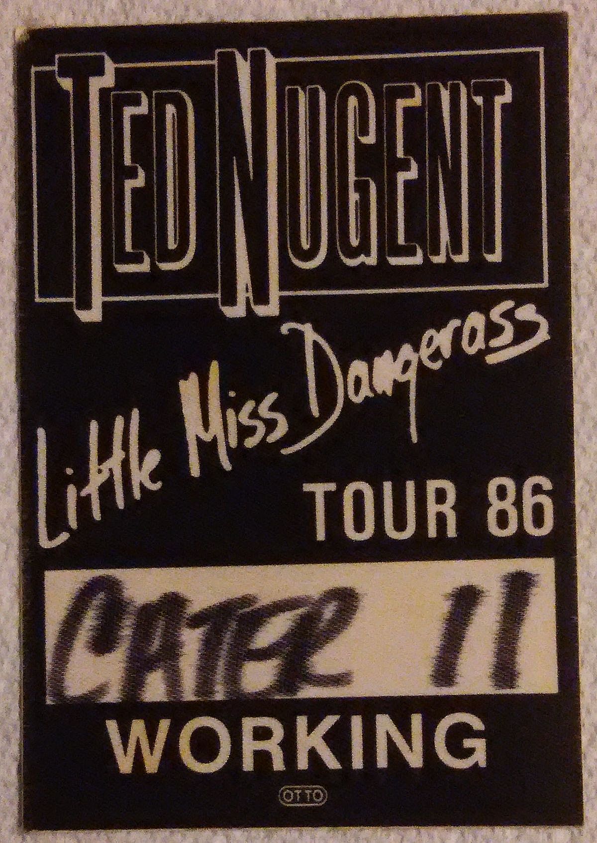 Little Miss Dangerass Tour 86 Working Cater