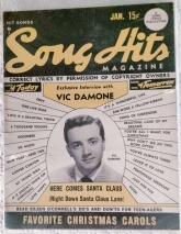 MAGAZINE - SONG HITS - JAN.  - EXCELLENT condition, 9 x 12 inches, 