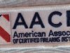 American Assn. Of Certified Firearms - (SEW ON PATCH)