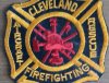 Cleveland Firefighting - (SEW ON PATCH)