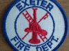 Exeter Fire Dept. - (SEW ON PATCH)