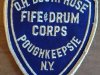 Porghkeepsie, NY Fife & Drum Corps - (SEW ON PATCH)