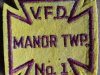 Manor Twp. V.F.D. No. 1 - (SEW ON PATCH)
