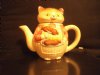 Cat tea pot