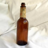 It's a very unique collectible 21 cm tall empty bottle; DR. SIEGERT & Sons Angostura aromatic bitters bottle.