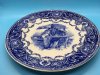 Royal Doulton Dark Flow Blue Porcelain Shakespeare Tempest Plate - RARE!!